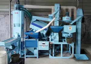 Hot sale professional 1 ton rice mill/Combined hulling rice milling machine price