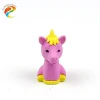 Hot Sale Promotional Custom 3D Unicorn Erasers For Kids