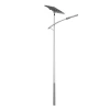 hot sale single/double arm street solar light remote control solar high lumens street light
