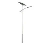 hot sale single/double arm street solar light remote control solar high lumens street light