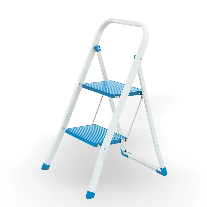 Hot Sale Small Steel Household 2 Step Folding Step Ladder