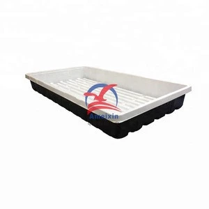 Hot Sales OEM Vacuum Forming Plastic Hydroponic Tray Healthy Garden Vegetables Growing Trays Microgreen Seed Trays