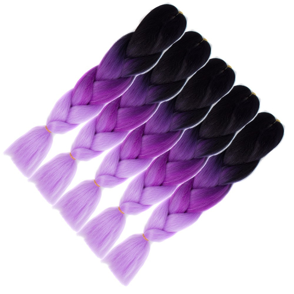 Hot sales synthetic hair various color hair extension for braiding