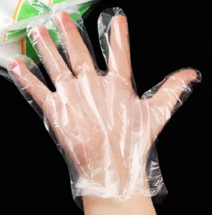 Hot Sell Disposable Pe Household Plastic Gloves Shanghai