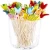Import Hot selling disposable bamboo stick Christmas cake decoration toothpicks from China