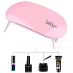 Hot selling mini 6W Nail Lamp Nail Dryer Machine Portable UV LED lamp for nail beauty