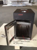 Hot tub patio wood heater