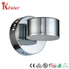 Hotel bedside small simple acrylic chrome metal iron up and down lighting LED wall lamp