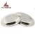 Import hotel used stainless steel food round dish wholesale dinner plates catering dinner plates from China