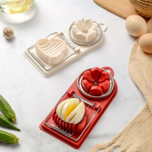House accessories for home kitchen stuff egg slicer egg cutter egg kitchen tools with separator