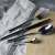 Import Household And Hotel Stainless Steel 18/10 Western Tableware And Cutlery Dinnerware Set knife fork spoon flatware from China
