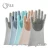 Import Household Heat Resistant Waterproof Multifunctional Silicone Dishwashing Gloves Cleaning Gloves from China