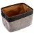 Import Household  Rectangular Collapsible Organizer Bin Carry Handle Fabric Linens Storage Basket from China