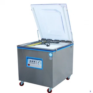 hr-610 commercial vacuum packing bag sealing machine for storage food with long sealer 610mm