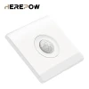 Human Body Motion Senser Infrared Wall Light Switch Adjustable Time Delay And Induction Distance