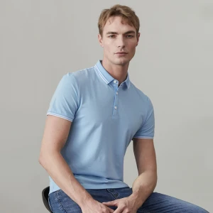 Humanized design exquisite workmanship polo t shirt with trusted service provider