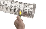 HVAC Aluminum Foil Flexible Air Duct Fire-proof Resistant Fiberglass Wiring Flexible Duct Industrial Dust Removal Pipe Duct