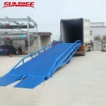 Hydraulic lift platform car lift table stationary scissor lifter fixed car ramp price