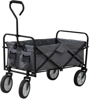 In outdoor hand trolley type shopping kids wagon beach trolley cart cheap tool carts folding wagon