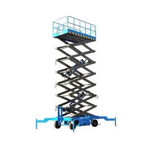 Indoor and outdoor use upright scissor lift table