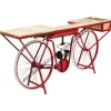 Industrial Furniture Vintage Cycle Console Table Jodhpur Antique Recycled Automobile Furniture Cycle Console Table