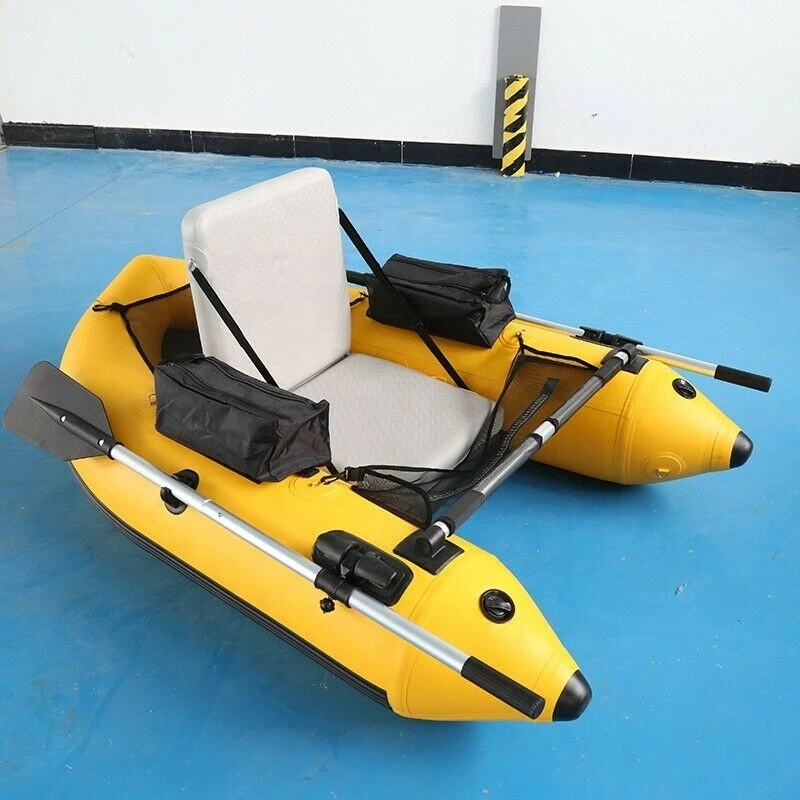 Inflatable Fishing Belly Boat PVC Pontoon Belly River Boats