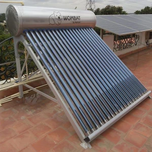 Integrated High Pressure 200L Thermosiphon Vacuum Tube Solar Water Heater Geyser