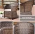 Import Iron outdoor tables and chairs umbrella garden rattan woven patio sets terrace  leisure table balcony chairs from China