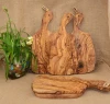 Italian Olive Wood custom cheese wooden cutting board for sale