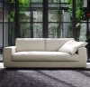 Japanese Style White Custom Latex Or Sponge Cushion Three Seater Sofa Living Room Home Furniture 3 Seat Sofa