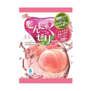 Japanese sweet assorted pudding konjac vitamin jelly peach plus