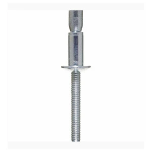 JNS65190P Ornit Or-Bolt Stainless Steel Blind Rivets With Stainless Steel Mandrel, Dome Head, [1/4] Diameter .079-.626 Grip