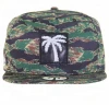 jungle camouflage snapback caps 6 panel snapback private label caps producer in China
