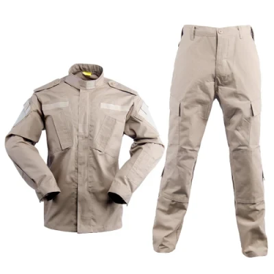 Khaki Tactical Uniform Combat Outdoor Sports Rip-Stop Clothes