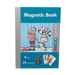 Kids magnetic book toy indoor toy game puzzle gift educational toys for children