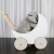 Import Kids wooden toy baby educational wooden toy moon design doll pram toddler walker helper doll from China
