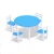 Import Kindergarten Candy Paint Table Children Furniture,Round Children Write Table,Study Children Table Chair Kids from China