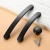 Import Kitchen Cabinet Black Handle Matte Zinc Alloy Handle Hardware Accessories Black Handle from China