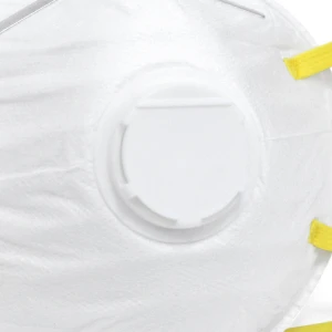 KN95 disposable CE FFP2 low breathing resistance particulate respirator Face Mask With Valve