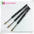 Import Kolinsky germany acrylic nail art brush supply black handle oval tip nail brush from China