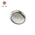 Import Korean style round double wall 304 stainless steel  Dessert Plate Kitchen Serving Dishes Salad Round Plate Cake Tray from China
