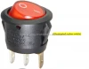 KR1-7 16A 250VAC 2p 3p round Mini rocker switches
