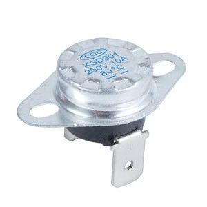 KSD303 thermostat 250V/20A 210C with fixed bracket