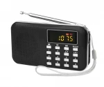 L-218 FM radio portable mp3 player, usb mp3 player with speaker