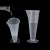 Import Laboratory Kitchen Plastic Polypropylene PP Cone Taper Measuring Beaker With Spout from China