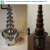 Import large chocolate fountain stand hot chocolate dispenser machine from China