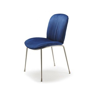 Latest Design Dining Room Furniture Velvet Fabric Upholstery Restaurant Dining Chairs