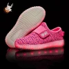 Latest design teenager sports shoes sneakers children&#039;s led light shoes for kids boys