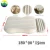 Import LC Factory sale Durable PVC Raised Inflatable Air Bed Travel Mattress blow up camping mattress for car from China