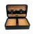 Import Leather Cedar Wooden Cigar Box Humidor Case Leather Storage Organizer Lined Portable Travel Smoking Cigar Accessories from China